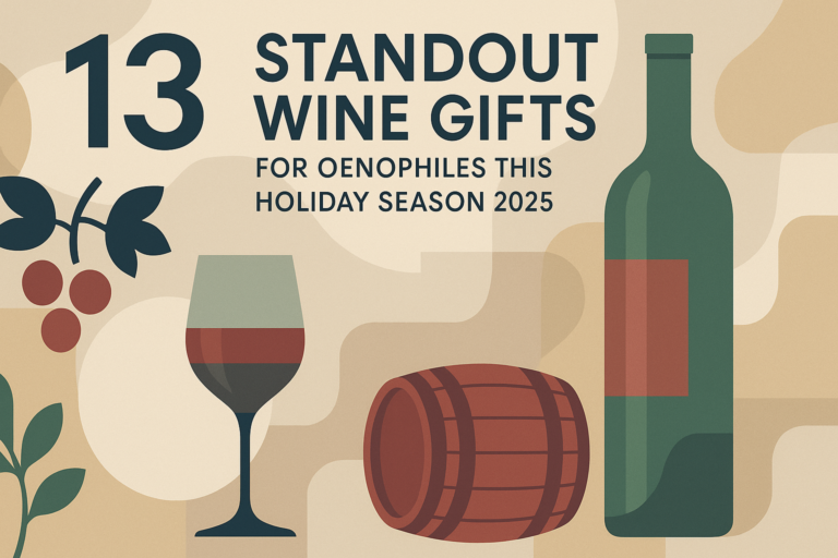 best wine gifts for oenophiles holiday season 2025 header